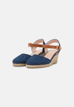 Comprar 😀 Anna Field Sandalias De Cuña - Dark Blue, Mujer 👏 -Elegancia Femenina Tienda 02dbd2500bd044cba0a5dbaf5748ccc7