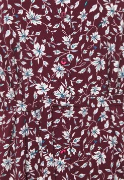 Venta al por mayor ❤️ Anna Field Vestido Camisero - Bordeaux/white, Mujer 😀 -Elegancia Femenina Tienda 03dbaa246a0d413787d8d45d095caa6a