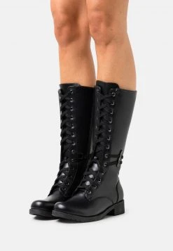 10 mejores ⭐ Anna Field Botas Con Cordones - Black, Mujer ❤️