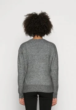 Lo mas barato 🎁 Anna Field LOOSE FIT WRAP - Jersey De Punto - Mottled Dark Grey, Mujer 👍 -Elegancia Femenina Tienda 058c44c1e501419a8a62c9af33d53216