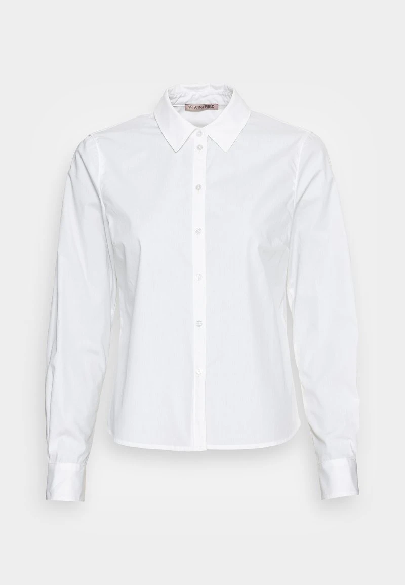 Para estrenar 💯 Anna Field Camisa - White, Mujer ❤️ 6 Para estrenar 💯 Anna Field Camisa - White, Mujer ❤️ - Imagen 4