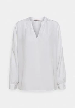 mejor venta 💯 Anna Field Camiseta De Manga Larga - White, Mujer 🛒