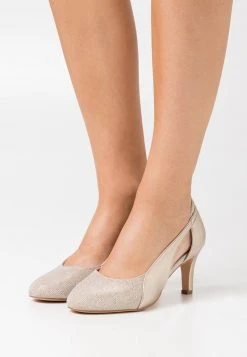 Toma de corriente ❤️ Anna Field Tacones - Gold, Mujer 🎉