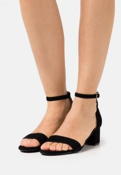 Descuento 😍 Anna Field LEATHER - 🧨 Sandalias - Black, Mujer ⭐