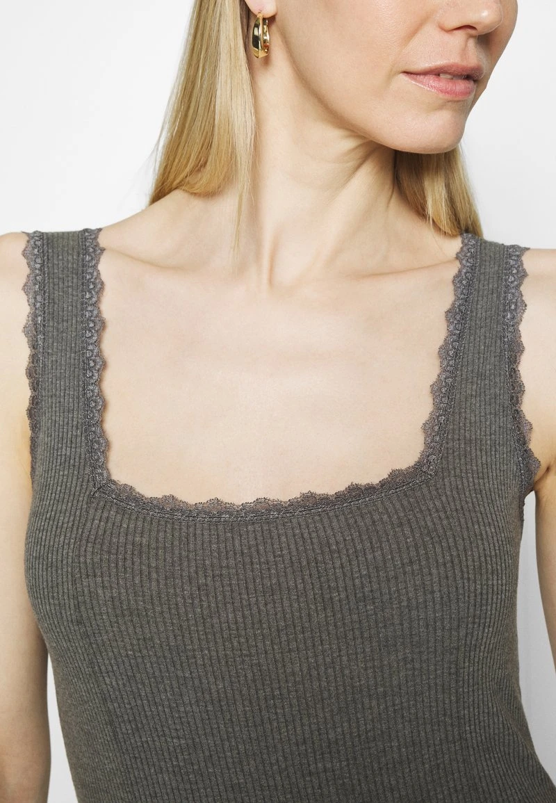 ofertas ❤️ Anna Field Top - Mottled Dark Grey, Mujer 🧨 6 ofertas ❤️ Anna Field Top - Mottled Dark Grey, Mujer 🧨 - Imagen 4