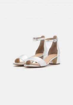 Nuevo ⭐ Anna Field LEATHER - 😍 Sandalias - Silver, Mujer 🎉 -Elegancia Femenina Tienda 099b0f4dbdc74a8bb137df99d5ad8cc1