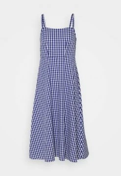 Toma de corriente ⌛ Anna Field Vestido Informal - Blue/white, Mujer 👏