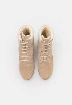 Gran venta ⌛ Anna Field LEATHER WINTER BOOT - Botines De Cuña - Camel, Mujer ✨ -Elegancia Femenina Tienda 0af6485182ed431d8e185570276ed057