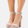 Comprar 🥰 Anna Field Sandalias De Tacón - Light Grey, Mujer 🧨