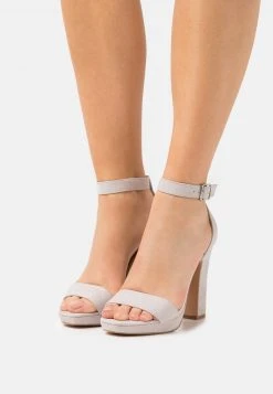 Comprar 🥰 Anna Field Sandalias De Tacón - Light Grey, Mujer 🧨
