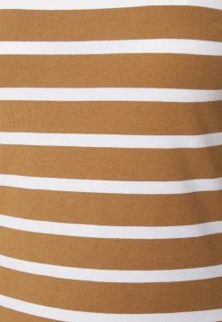 ofertas 😍 Anna Field STRIPEY CONTRAST - Camiseta De Manga Larga - Brown, Mujer 💯 -Elegancia Femenina Tienda 0fcfa35ae6c741ea9809acbc67fa0851