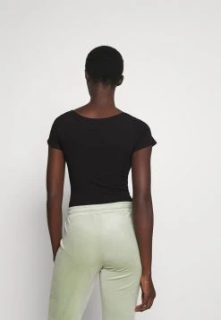 Nuevo 💯 Anna Field 2PP SHORT SLEEVES BODIES - Body - Black, Mujer ✨ -Elegancia Femenina Tienda 1057101a900e4bb99b47b1d3741e166e