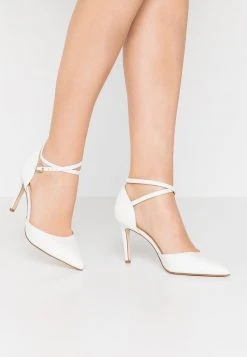 Presupuesto 🎁 Anna Field LEATHER PUMPS - Zapatos Altos - White, Mujer ✨