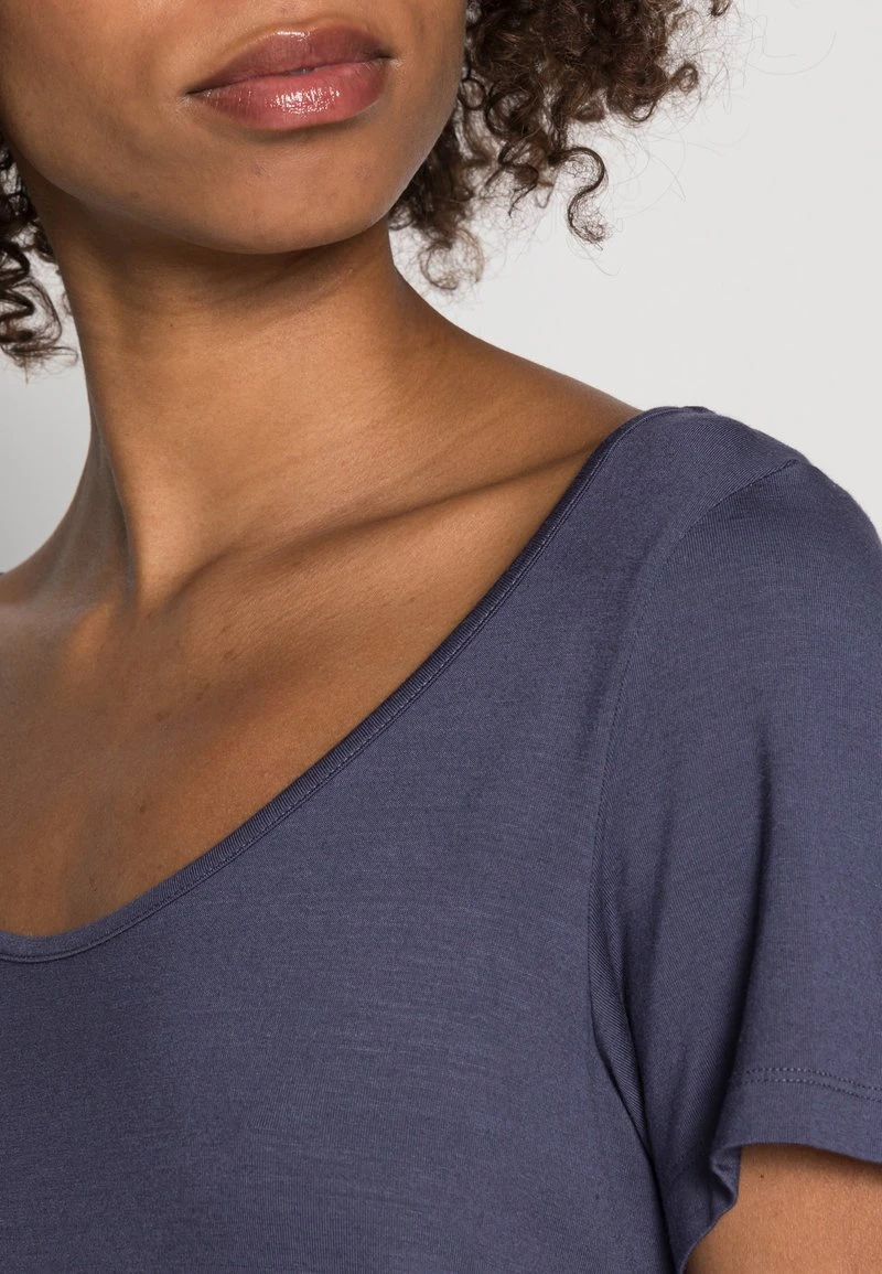 Para estrenar 🛒 Anna Field Camiseta Básica - Blue, Mujer ✨ 7 Para estrenar 🛒 Anna Field Camiseta Básica - Blue, Mujer ✨ - Imagen 5