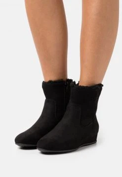 Presupuesto 🔥 Anna Field WINTER BOOTIES - Botines - Black, Mujer ⭐
