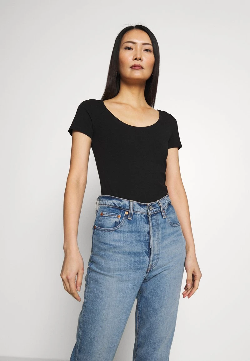 Lo mas barato 🛒 Anna Field 3 PACK - Camiseta Básica - Black, Mujer ✔️ 5 Lo mas barato 🛒 Anna Field 3 PACK - Camiseta Básica - Black, Mujer ✔️ - Imagen 3