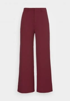 Toma de corriente 👏 Anna Field Flared Leg Business Trousers - Pantalones - Dark Red, Mujer ✔️ -Elegancia Femenina Tienda 14ee5b285d4345dc9a2d8b594b77d166