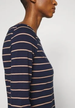 Toma de corriente ⌛ Anna Field Camiseta De Manga Larga - Dark Blue/camel, Mujer ✨ -Elegancia Femenina Tienda 1628bdb00cbc40bfa128f0d4dba62a1c