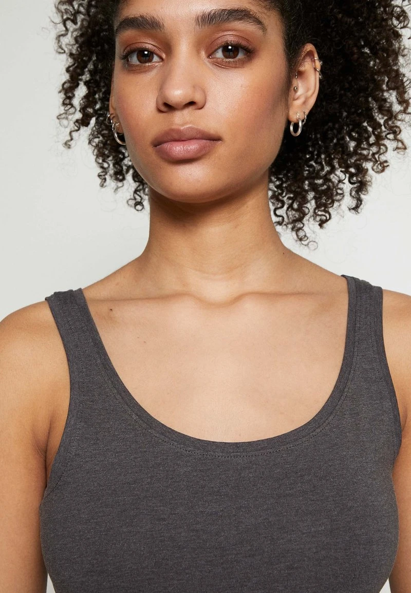 Mejor trato 🎉 Anna Field BASIC TANK 3er Pack - Top - Black White Mottl, Mujer ✔️ 7 Mejor trato 🎉 Anna Field BASIC TANK 3er Pack - Top - Black White Mottl, Mujer ✔️ - Imagen 5