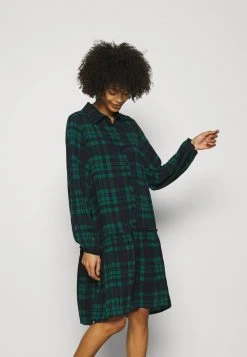 mejor venta ✔️ Anna Field Oversized - Vestido Camisero - Green/blue, Mujer ⌛