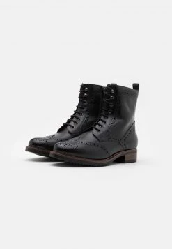 Comprar 🤩 Anna Field LEATHER - Botines Con Cordones - Black, Mujer ✔️ -Elegancia Femenina Tienda 1b0b82db7a15494a8c4a73064cb0962d