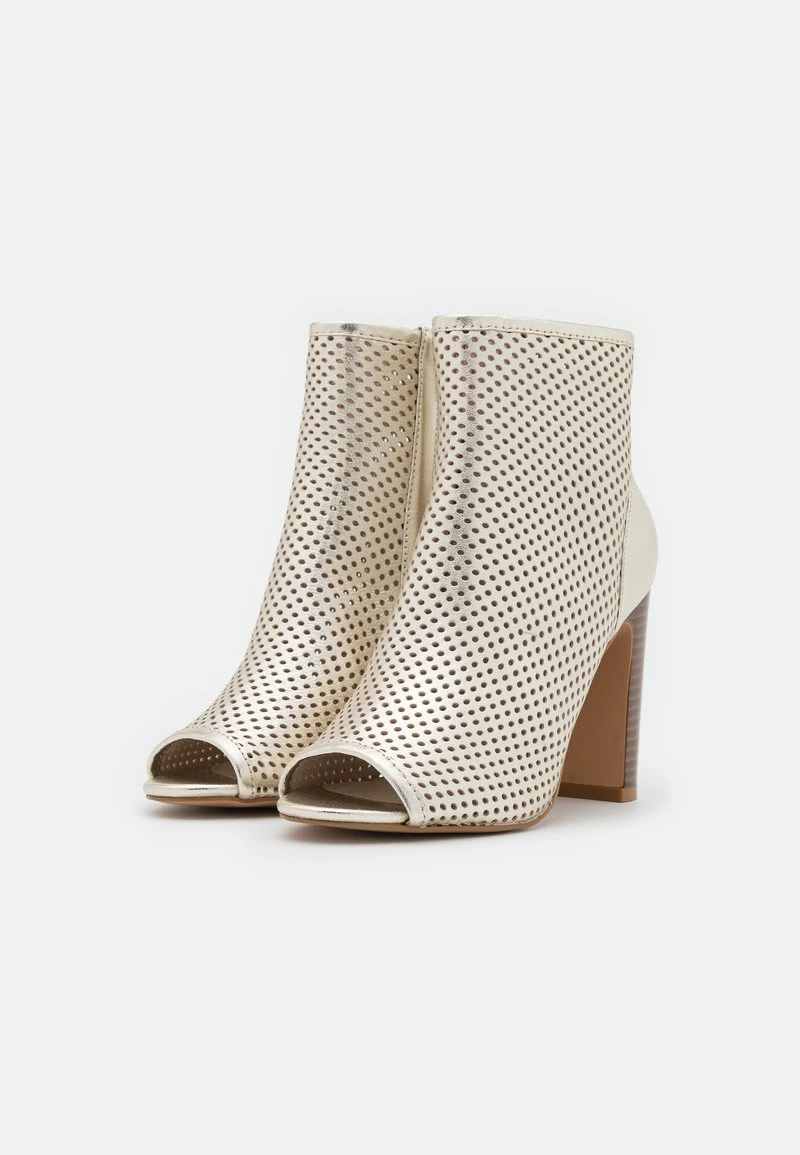 Nuevo 🤩 Anna Field LEATHER - Botines De Tacón - Gold, Mujer 🎁 5 Nuevo 🤩 Anna Field LEATHER - Botines De Tacón - Gold, Mujer 🎁 - Imagen 3