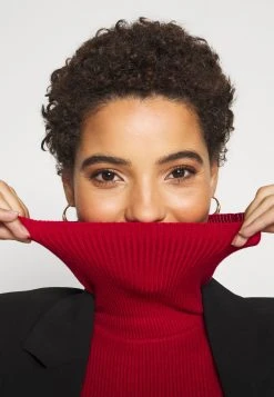 mejor venta 🧨 Anna Field TURTLE NECK - Jersey De Punto - Red, Mujer ✨ -Elegancia Femenina Tienda 1d6a9f4fd3e447a0866050ff5ebbf45b