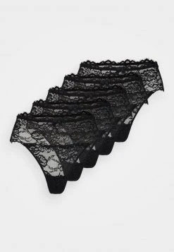 Toma de corriente 👏 Anna Field 5PP HIGH RISE LACE THONG - Tanga - Black, Mujer ✨ -Elegancia Femenina Tienda 1d7323e8540d4a6dba0ff1fa79eb0047