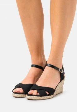 ofertas 🎁 Anna Field Sandalias De Cuña - Black, Mujer 🎁