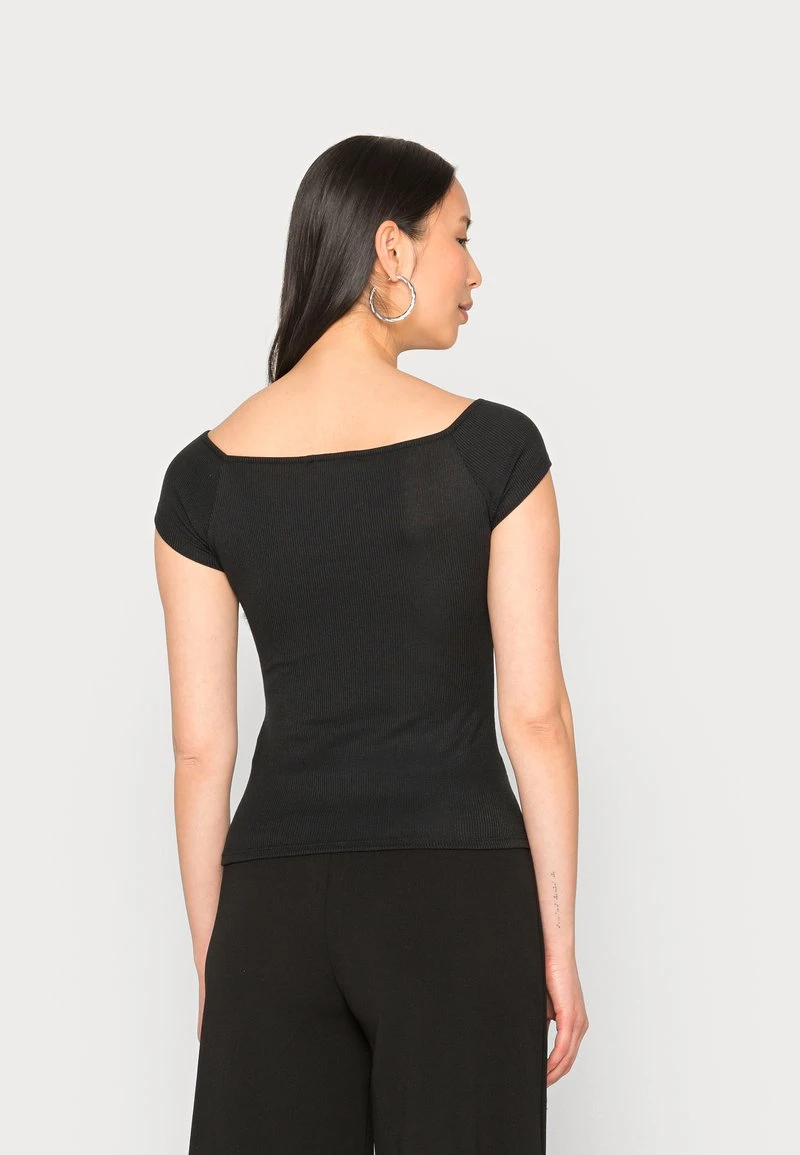 Cupón 🧨 Anna Field GATHERED BUST ROMANTIC TOP - Camiseta Básica - Black, Mujer ❤️ 5 Cupón 🧨 Anna Field GATHERED BUST ROMANTIC TOP - Camiseta Básica - Black, Mujer ❤️ - Imagen 3