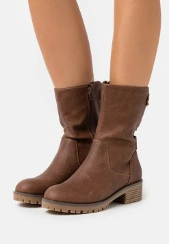 Presupuesto 💯 Anna Field WINTER BOOT - Botas - Cognac, Mujer 😍