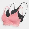 Toma de corriente ✔️ Anna Field 2PACK LACE MATERNITY BRA - Sujetador Básico - Black/pink, Mujer ❤️ -Elegancia Femenina Tienda 21cb4518fb0a492aa1be7cf98f269ce6
