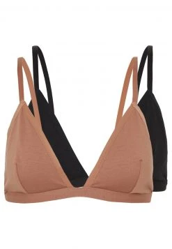 Venta al por mayor ✔️ Anna Field Odessa 2 Pack Triangle Bra - Sujetador Sin Aros - Tan/black, Mujer ✔️ -Elegancia Femenina Tienda 231b8f623d9e442b99a5a608fc4328a3