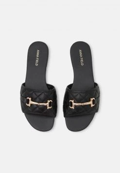 Para estrenar 🛒 Anna Field Sandalias Planas - Black, Mujer 🌟 -Elegancia Femenina Tienda 2371d520a9bb4bb2bffd6378579da2fb