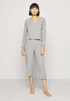Lo mas barato ⭐ Anna Field Pijama - Mottled Light Grey, Mujer 👍
