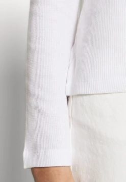 Venta express ⭐ Anna Field WAFFLE PIQUÉ - Camiseta De Manga Larga - White, Mujer ❤️ -Elegancia Femenina Tienda 2512c9a4a57c4558927c7cfa77e1d2a2