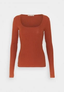 Toma de corriente ✔️ Anna Field Camiseta De Manga Larga - Brown, Mujer ❤️ -Elegancia Femenina Tienda 25142f655ee940abb59c18f08017c36d