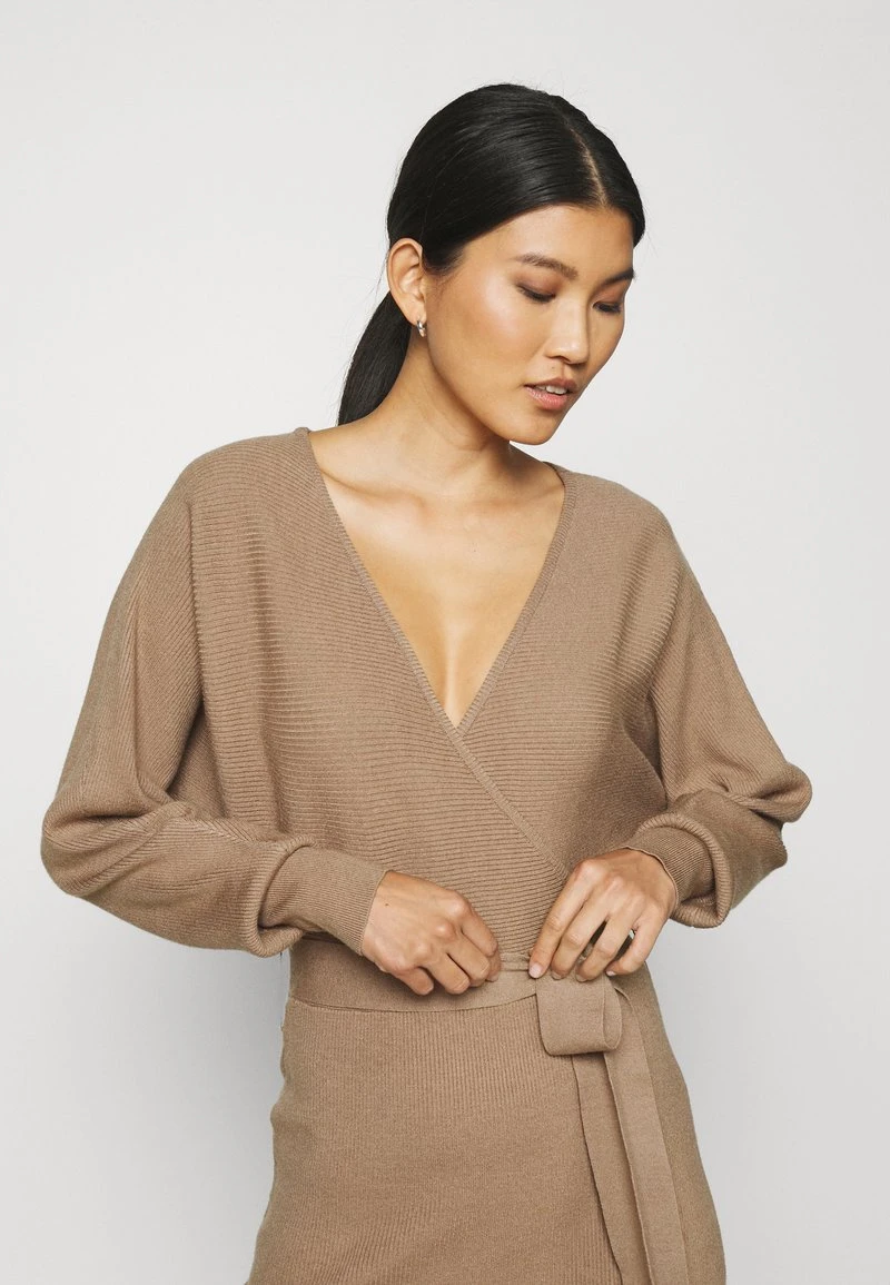 Venta al por mayor 😀 Anna Field Vestido De Punto - Mottled Dark Brown, Mujer 🔔 7 Venta al por mayor 😀 Anna Field Vestido De Punto - Mottled Dark Brown, Mujer 🔔 - Imagen 5