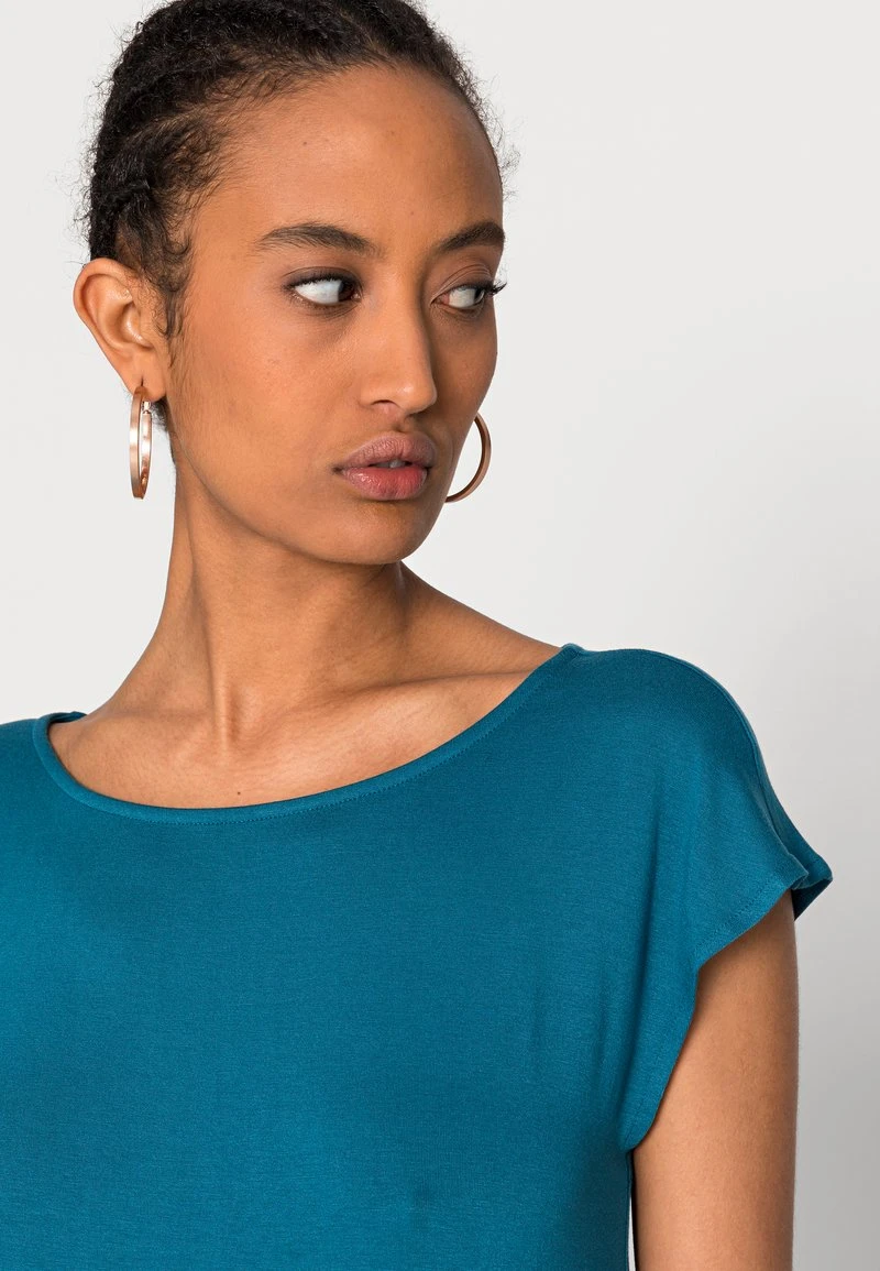 ofertas ⌛ Anna Field Camiseta Básica - Blue, Mujer ✨ 7 ofertas ⌛ Anna Field Camiseta Básica - Blue, Mujer ✨ - Imagen 5