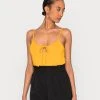 Mejor precio 🛒 Anna Field Top - Dark Yellow, Mujer ✨