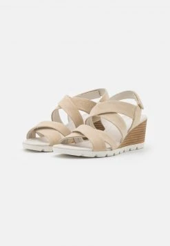 mejor venta 🛒 Anna Field LEATHER - Sandalias De Cuña - Beige, Mujer 😀 10 mejor venta 🛒 Anna Field LEATHER - Sandalias De Cuña - Beige, Mujer 😀 -Elegancia Femenina Tienda 2fa6c22bbb8c4b39b3198397e3a2f89b
