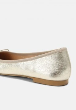 ofertas 👏 Anna Field LEATHER - Bailarinas - Gold, Mujer 🔔 -Elegancia Femenina Tienda 31c375b824b848e8aaec0d70e36c98dd