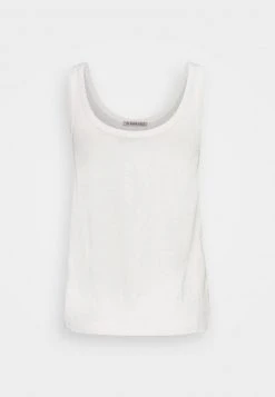 Mejor trato 🧨 Anna Field TOP-LINEN BLEND - Top - Off-white, Mujer ✔️