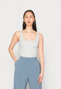 Gran venta 🔥 Anna Field Top - Mottled Grey, Mujer 🛒