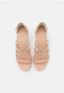 Gran venta 🎉 Anna Field LEATHER - 🛒 Sandalias De Tacón - Beige, Mujer ✔️ -Elegancia Femenina Tienda 33554b5716304db8b1414eda8e63ab9e