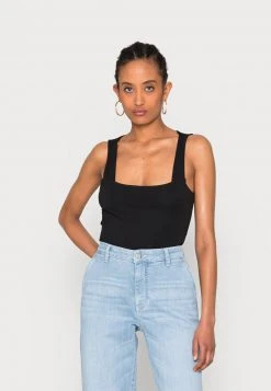 mejor venta 🧨 Anna Field Top - Black, Mujer ⌛