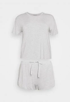 Para estrenar 👏 Anna Field SET - Pijama - Light Grey, Mujer 🧨