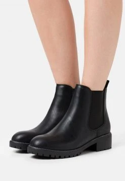 Promoción ⭐ Anna Field WINTER BOOT COMFORT - Botines Bajos - Black, Mujer ❤️