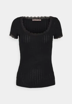 Gran venta 🎁 Anna Field Camiseta Básica - Black, Mujer ⌛ -Elegancia Femenina Tienda 3bd1b220e8d14548bc8f46f2ac513a59