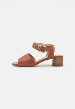 Mejor trato ⌛ Anna Field LEATHER - ⌛ Sandalias - Cognac, Mujer 🧨 -Elegancia Femenina Tienda 3ca247bef1d344e6b53d8eaf3ed2658c